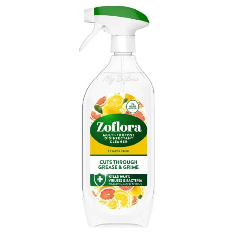 ⁨Zoflora Lemon Zing Uniwersalny Środek Dezynfekujący 800 ml⁩ w sklepie Wasserman.eu