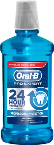⁨Oral-B Professional Protection Płyn do Płukania Jamy Ustnej 500 ml⁩ w sklepie Wasserman.eu
