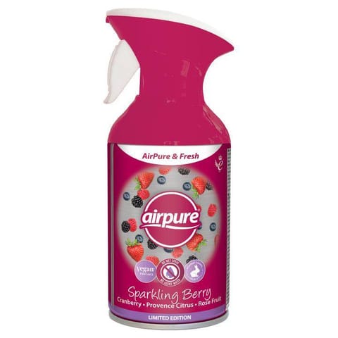 ⁨Airpure Sparkling Berry Odświeżacz Powietrza 250 ml⁩ w sklepie Wasserman.eu