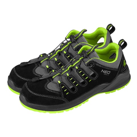 ⁨Sandały robocze S1P SR, stalowy podnosek, stalowa wkładka antyprzebiciowa, rozmiar 45⁩ w sklepie Wasserman.eu