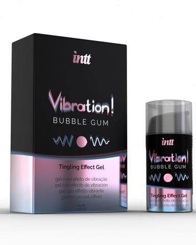 ⁨Żel VIBRATION BUBBLE GUM 15 ml⁩ w sklepie Wasserman.eu