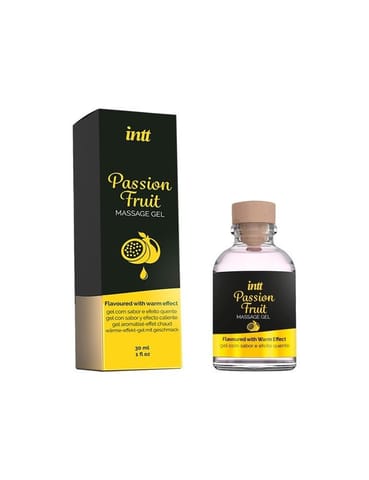 ⁨INTT Massage Gel Passion Fruit 30 ml⁩ at Wasserman.eu