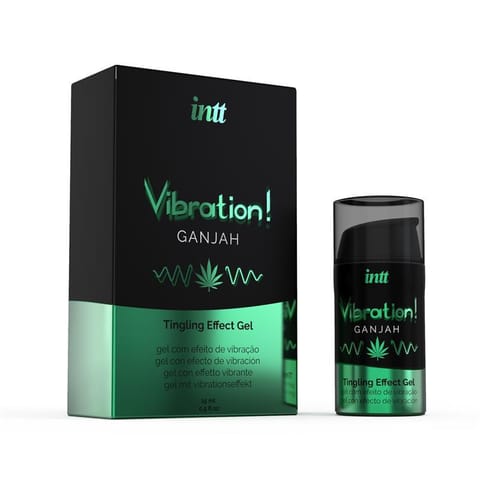 ⁨Żel VIBRATION GANJAH 15 ml⁩ w sklepie Wasserman.eu