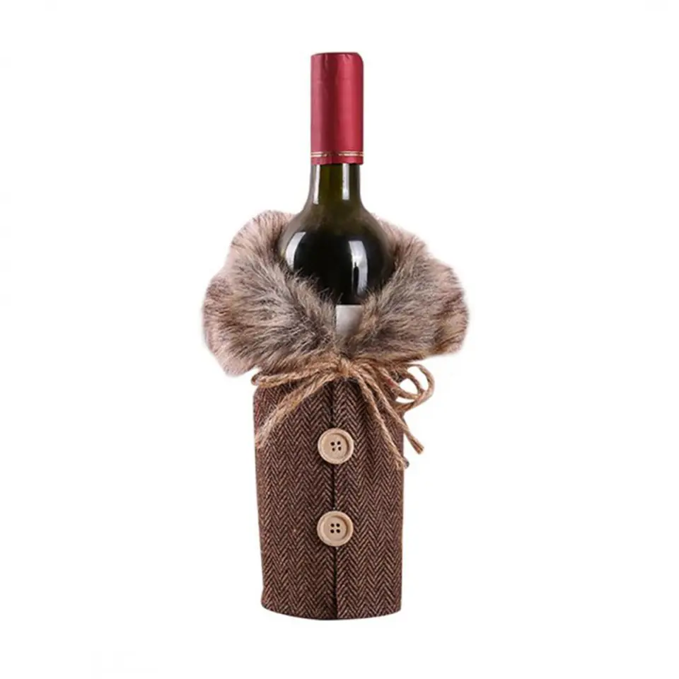 ⁨ECarla Bottle cover - beige herringbone 1pc⁩ at Wasserman.eu