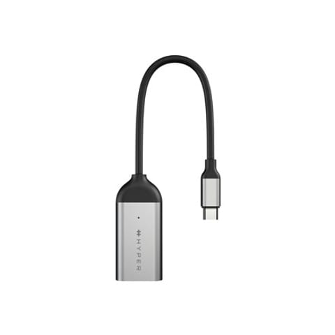 ⁨HYPER HD-H8K USB Type-C HDMI Stainless steel⁩ at Wasserman.eu