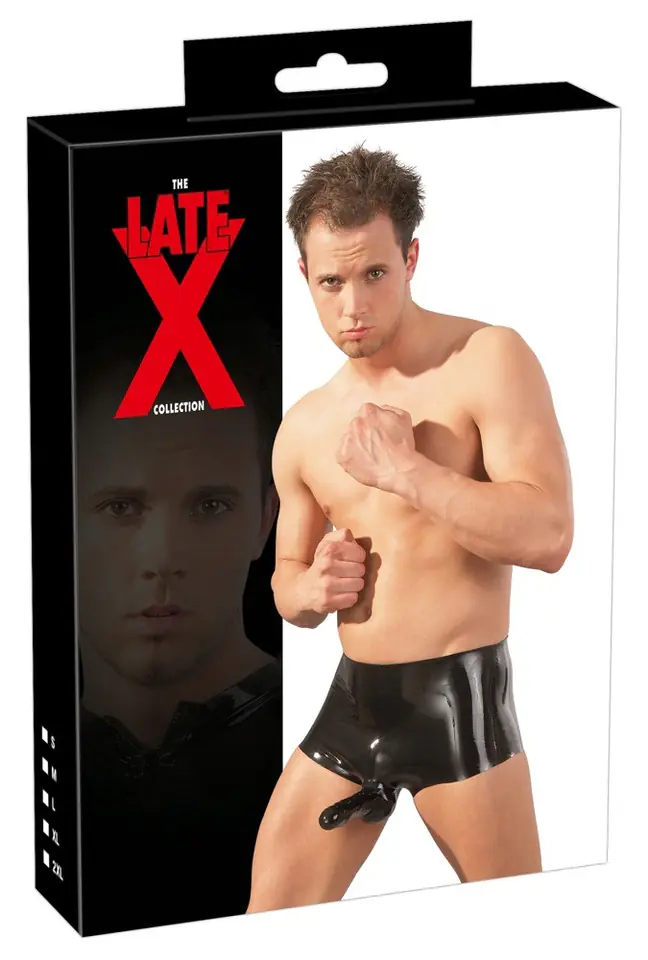 ⁨Latex boxers S/M⁩ at Wasserman.eu