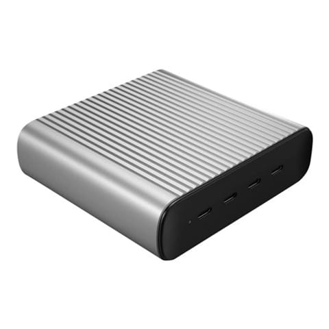 ⁨HyperJuice 245W 4 USB-C PD Port GaN Charger, EU/UK Cord⁩ at Wasserman.eu