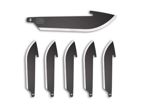 6 ostrzy Outdor Edge Drop Point 220 Black w sklepie Wasserman.eu