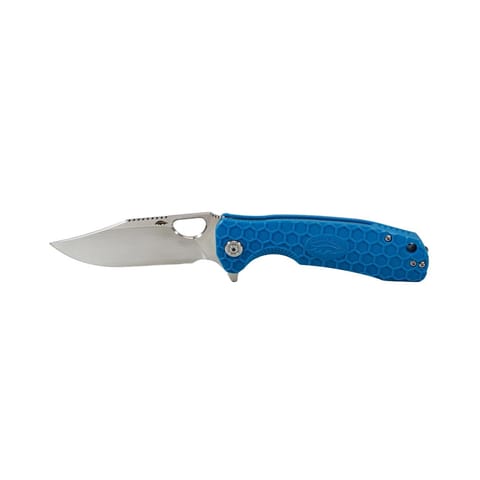 ⁨Honey Badger Clippoint Small Blue Knife HB4078⁩ at Wasserman.eu