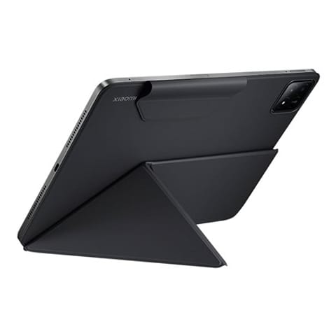 ⁨Xiaomi Pad 6S Pro Cover | 12.4 | PU + Glass fiber + PC (includes magnet) | Black⁩ at Wasserman.eu