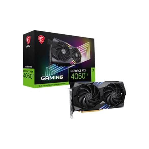 ⁨MSI GeForce RTX 4060 Ti GAMING 16G | NVIDIA | 16 GB | GeForce RTX 4060 Ti | GDDR6 | HDMI ports quantity 1 | PCI Express Gen 4 x16 | Memory clock speed 2550 MHz⁩ at Wasserman.eu