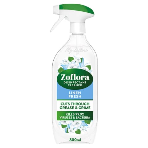 ⁨Zoflora Linen Fresh Uniwersalny Środek Dezynfekujący 800 ml⁩ w sklepie Wasserman.eu