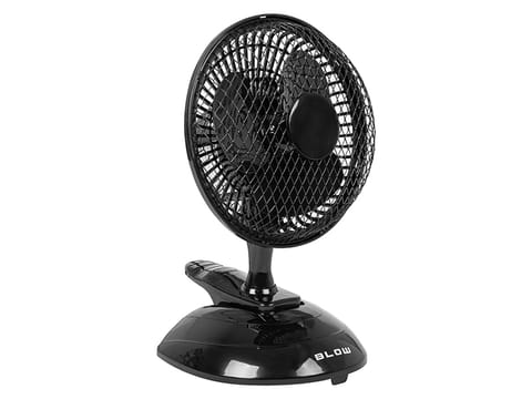 Wentylator biurkowy 6"/15cm Klips 25W 2w1 CZARNY w sklepie Wasserman.eu