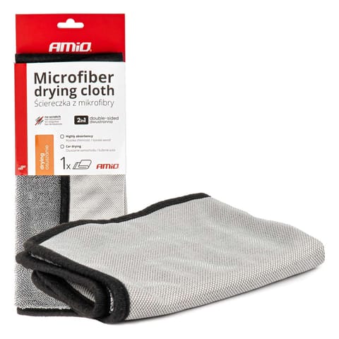 ⁨Mikrofibra ręcznik do osuszania samochodu 40x30 cm 550 g amio-03981⁩ w sklepie Wasserman.eu