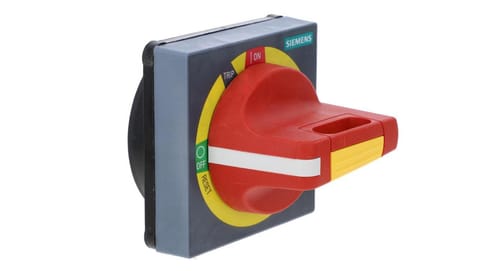 ⁨Emergency door drive knob yellow-red with clutch 8UD1721-0AB15⁩ at Wasserman.eu