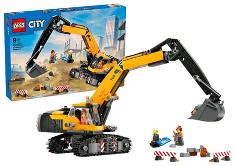 ⁨Klocki LEGO CITY Żółta Koparka 633 el. 60420⁩ w sklepie Wasserman.eu