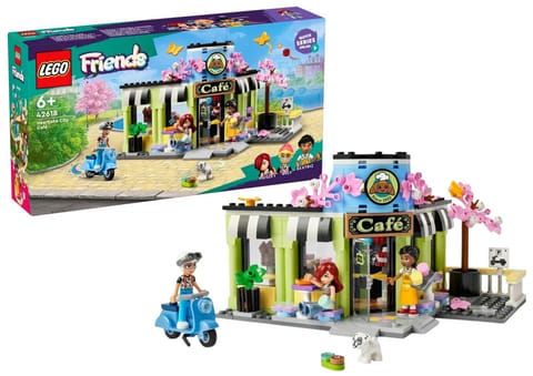 ⁨LEGO Friends 42618 Kawiarnia w Heartlake⁩ at Wasserman.eu