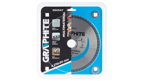 ⁨Saw blade, widiowa, 216 x 30 mm, 60 teeth, universal⁩ at Wasserman.eu
