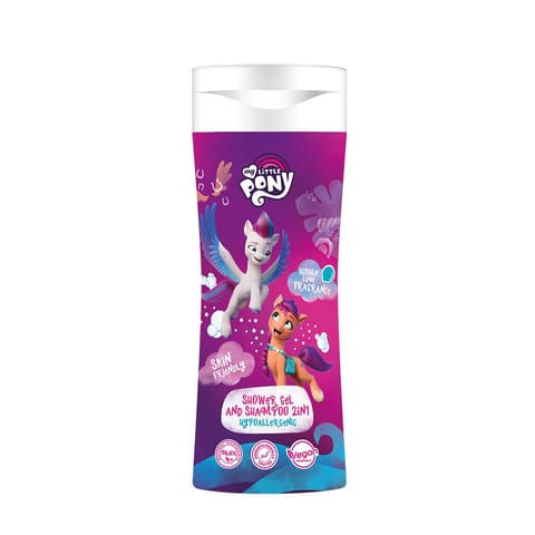 ⁨MY LITTLE PONY Żel pod prysznic i szampon 2w1 Guma balonowa 300 ml⁩ w sklepie Wasserman.eu