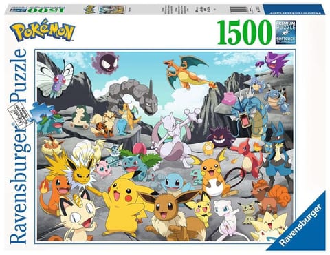 ⁨Puzzle 2D 1500 elements: Pokemon Classic⁩ at Wasserman.eu