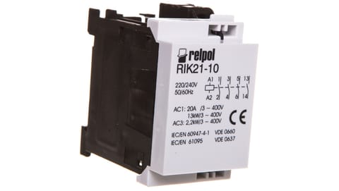 ⁨Power contactor 3P 230V AC 1Z RIK21-10-230 2608208⁩ at Wasserman.eu