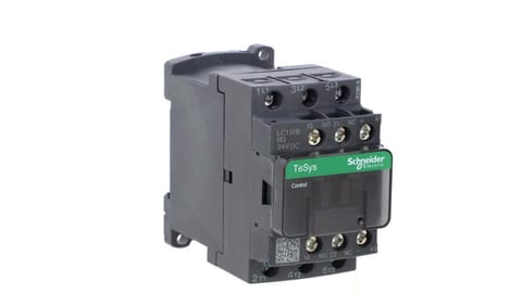 ⁨Power Contactor 18A 3P 24V DC 1Z 1R LC1D18BD⁩ at Wasserman.eu