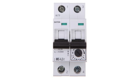 ⁨Motor circuit breaker 2P 0,75kW 4-6,3A Z-MS-6,3/2 248397⁩ at Wasserman.eu