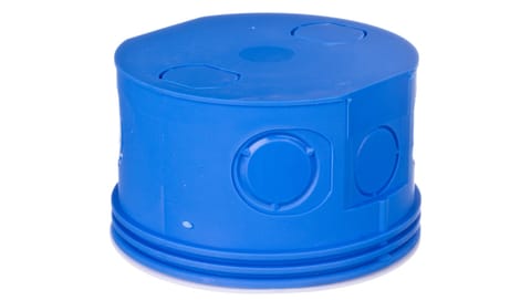 ⁨Flush-mounted box 80mmx50mm blue Z80K 34073203 /30pcs/⁩ at Wasserman.eu