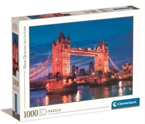 ⁨Puzzle 1000 elementów High Quality, Tower Bridge w nocy⁩ w sklepie Wasserman.eu
