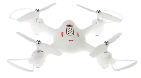 ⁨Dron z kamerą na pilota zdalnie sterowany RC Syma X23W 2.4GHz 4CH FPV Wi-Fi biały⁩ w sklepie Wasserman.eu