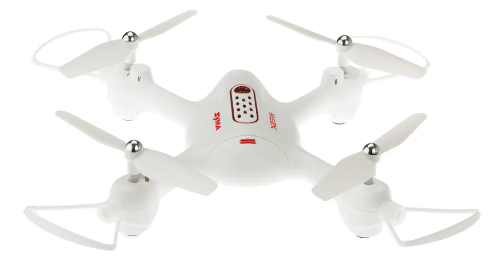 Dron z kamerą na pilota zdalnie sterowany RC Syma X23W 2.4GHz 4CH FPV Wi-Fi biały w sklepie Wasserman.eu
