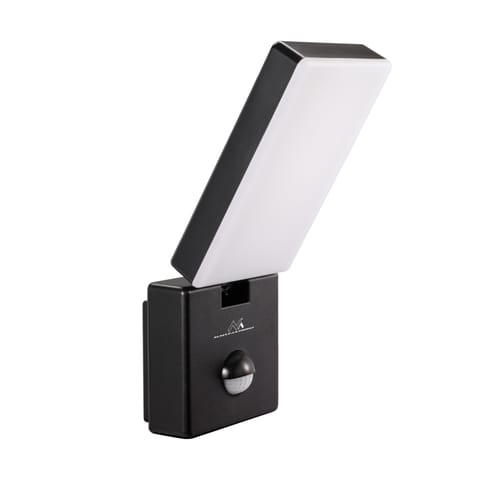 ⁨LED Lamp with motion sensor MCE516 B 10W IP6⁩ at Wasserman.eu