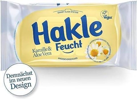 ⁨Hakle Kamille & Aloe Vera Nawilżony Papier Toaletowy 42 szt.⁩ w sklepie Wasserman.eu