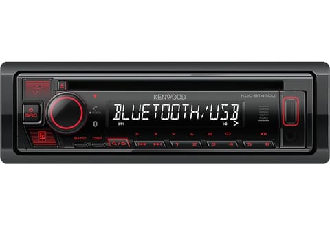 ⁨Kenwood KDC-BT460U car media receiver Black 200 W Bluetooth⁩ at Wasserman.eu