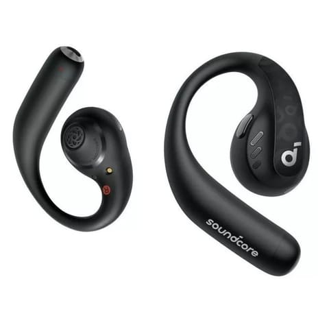 ⁨SOUNDCORE OPEN DESIGN WIRELESS HEADPHONES AEROFIT PRO BLACK⁩ at Wasserman.eu