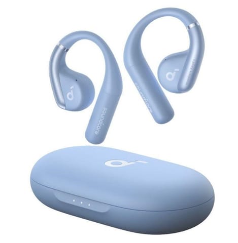⁨Słuchawki bezprzewodowe Soundcore o otwartej konstrukcji AeroFit Pro Błękitny⁩ w sklepie Wasserman.eu