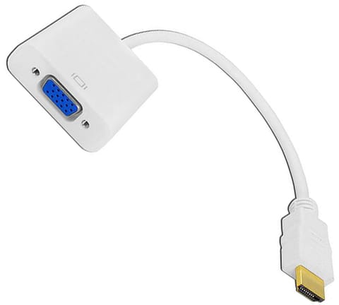 ⁨Przejście, adapter wtyk HDMI - gniazdo VGA⁩ w sklepie Wasserman.eu