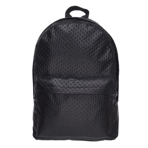 ⁨Plecak szkolny pikowany Czarny PL24PIK⁩ w sklepie Wasserman.eu