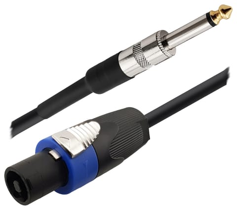 ⁨Kabel głośnikowy Speakon Jack 6,3mm 2x1,5mm (20  m)⁩ w sklepie Wasserman.eu