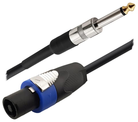 ⁨Kabel głośnikowy Speakon Jack 6,3mm 2x1,5mm (15 m)⁩ w sklepie Wasserman.eu