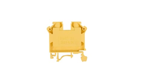 ⁨Rail connector 2-wire 6mm2 yellow NOWA ZSG 1-6.0Nz 11421314⁩ at Wasserman.eu