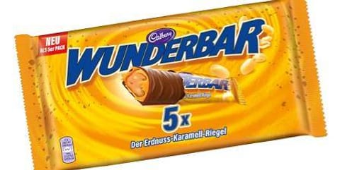 ⁨Cadbury Wunderbar Karamel 5 szt.⁩ w sklepie Wasserman.eu