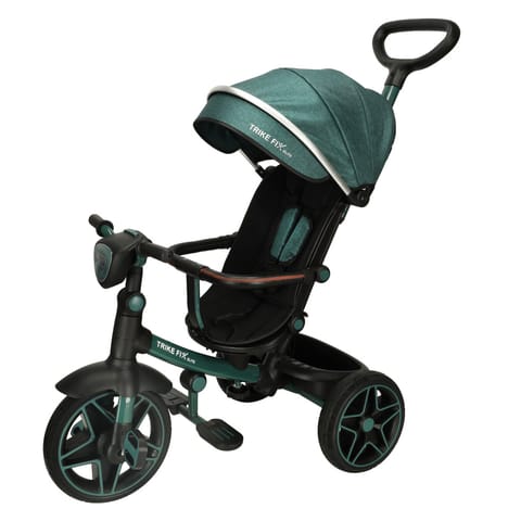 ⁨Rowerek trójkołowy TRIKE FIX Elite 2w1 rower spacerówka 6w1 zielony⁩ w sklepie Wasserman.eu
