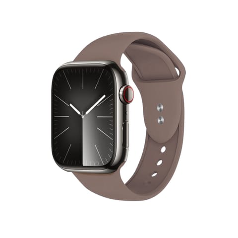 ⁨Crong Liquid - Pasek do Apple Watch 44/45/46/49 mm (brązowy)⁩ w sklepie Wasserman.eu