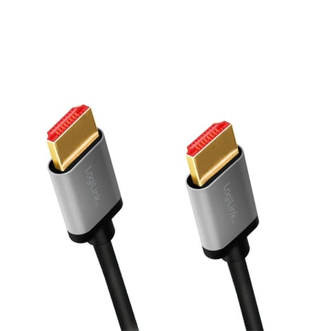 ⁨Kabel HDMI 2.1 8K/60Hz  Aluminiowy 2m⁩ w sklepie Wasserman.eu