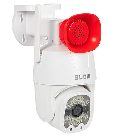 ⁨Kamera IP Blow wifi H-323 PTZ z megafonem 3 MP⁩ w sklepie Wasserman.eu