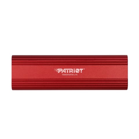 ⁨External Portable SSD PATRIOT MEMORY Transporter Lite 512 GB USB3.2 Type-C 1000 MB/S (PTPL512GPEC) Red⁩ at Wasserman.eu