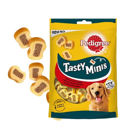 ⁨PEDIGREE Tasty Minis - przysmak dla psa - 155 g⁩ w sklepie Wasserman.eu