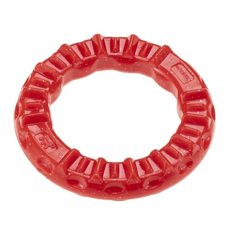 ⁨FERPLAST Smile ring S red - Dog toy⁩ at Wasserman.eu