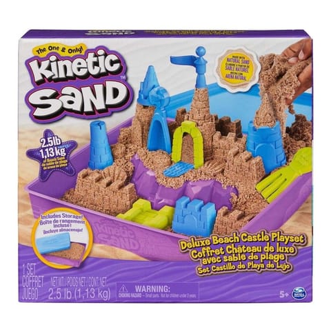 ⁨Kinetic Sand - zestaw zamek na plaży 6067801 p4 Spin Master⁩ w sklepie Wasserman.eu